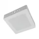 Felületre szerelhető mennyezeti LED panel lámpa 12W 1200lm 4000K semleges fehér 120° négyzet alakú fehér Downlight Ecolight
