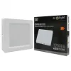 Felületre szerelhető mennyezeti LED panel lámpa 12W 1200lm 4000K semleges fehér 120° négyzet alakú fehér Downlight Ecolight