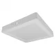 Felületre szerelhető mennyezeti LED panel lámpa 18W 1980lm 4000K semleges fehér 120° négyzet alakú fehér Downlight Ecolight