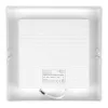 Felületre szerelhető mennyezeti LED panel lámpa 18W 1980lm 4000K semleges fehér 120° négyzet alakú fehér Downlight Ecolight