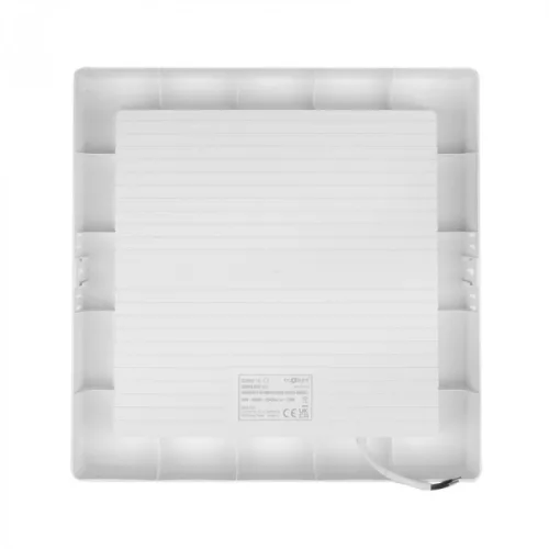 Felületre szerelhető mennyezeti LED panel lámpa 24W 2640lm 4000K semleges fehér 120° négyzet alakú fehér Downlight Ecolight