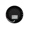 Felületre szerelhető mennyezeti LED panel lámpa 6W 660lm 4000K semleges fehér 120° kerek fekete Downlight Ecolight