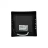 Felületre szerelhető mennyezeti LED panel lámpa 6W 660lm 4000K semleges fehér 120° négyzet alakú fekete Downlight Ecolight