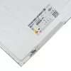 Süllyesztett mennyezeti LED panel lámpatest 40W 4800lm 4000K semleges fehér kazettás 60x60 cm Backlit Ecolight