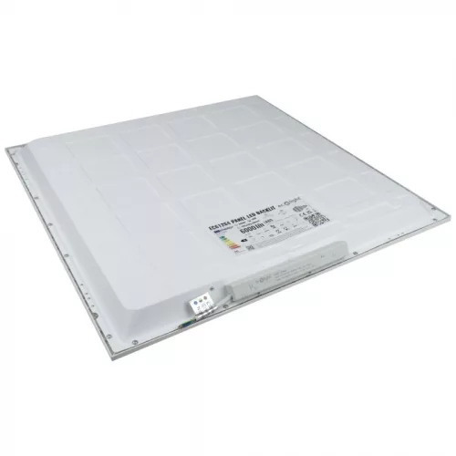 Süllyesztett mennyezeti LED panel lámpatest 50W 6000lm 3000K meleg fehér kazettás 60x60 cm Backlit Ecolight