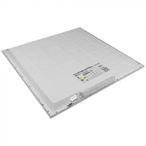 Süllyesztett mennyezeti LED panel lámpatest 50W 6000lm 6500K hideg fehér kazettás 60x60 cm Backlit Ecolight