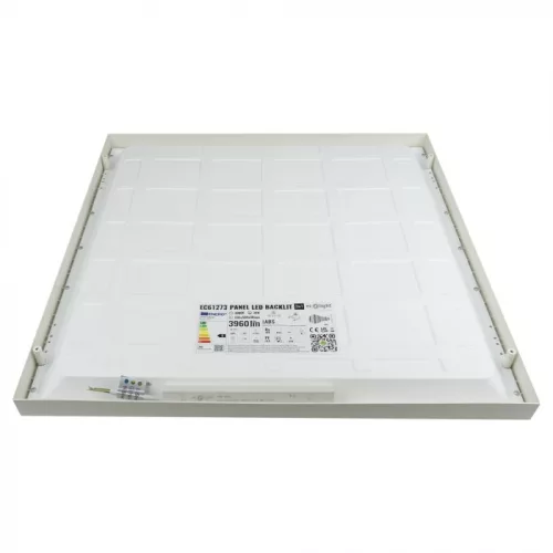 Süllyesztett mennyezeti LED panel lámpatest 2w1 36W 3960lm 4000K semleges fehér kazettás 60x60 cm Ecolight