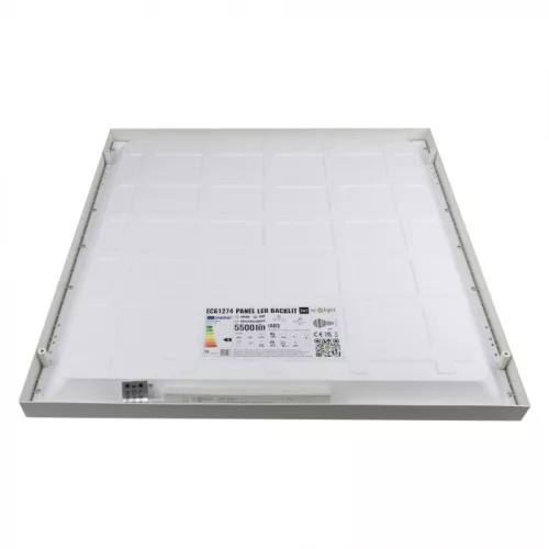 Süllyesztett mennyezeti LED panel lámpatest 2w1 50W 5500lm 4000K semleges fehér kazettás 60x60 cm Ecolight