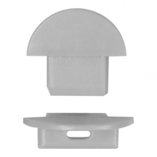 Alumínium profil LED szalagokhoz, eloxált, süllyesztett, 2 m, matt lámpabúrával és Ecolight végsapkákkal