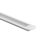 Alumínium profil LED szalagokhoz, fehér, süllyesztett, 2m, átlátszó borítással és Ecolight végsapkákkal