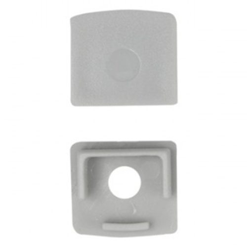 Felületre szerelhető alumíniumprofil LED-hez KARTON / GIPSZ lapokhoz 1m, matt lámpabúrával és Ecolight végsapkákkal