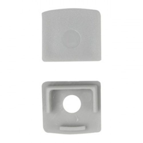 Felületre szerelhető alumíniumprofil LED-hez KARTON / GIPSZ lapokhoz 1m átlátszó lámpabúrával és Ecolight végsapkákkal