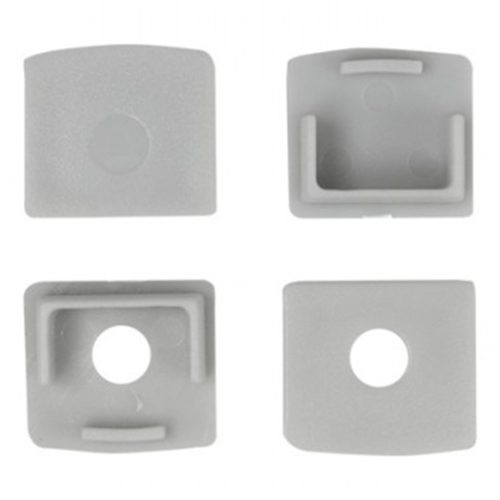 Felületre szerelhető alumínium profil LED-hez KARTON/GIPS kártyákhoz 2m Opal diffúzorral és Ecolight végzárókkal