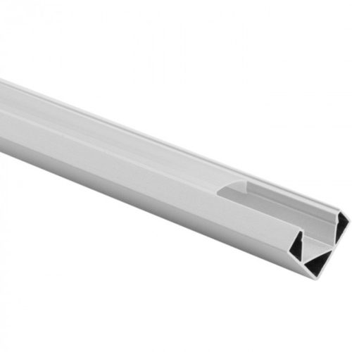Alumínium profil LED White Corner 2m-hez fagyos lámpabúrával és Ecolight végsapkákkal