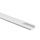 Süllyesztett alumínium LED profil fehér 1m matt borítással LED szalagokhoz + végzárókkal Ecolight P sorozat