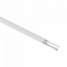   Sarokba szerelhető eloxált alumínium LED profil 2m matt borítással LED szalagokhoz + végzárókkal RW Ecolight sorozat