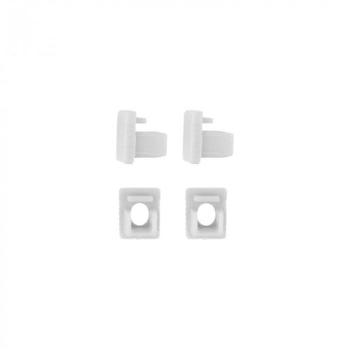 LED alumínium profil gipszkartonhoz REGIPS süllyesztett fehér 2m matt borítással LED szalagokhoz + végzárókkal GPW Ecolight sorozat