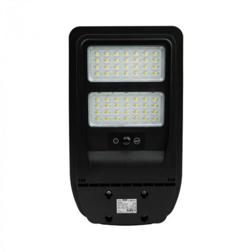 Ecolight napelemes LED utcai lámpa 100W 1000lm 4000K semleges IP65 mozgás- és alkonyérzékelővel