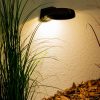 Kerti fali lámpa emelő LED napelemes lámpatest mozgás- és szürkületérzékelővel 4000K IP65