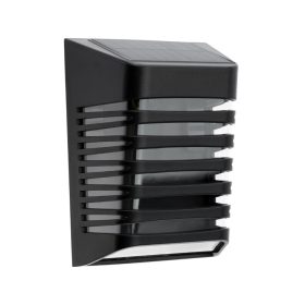   LED-es napelemes fali lámpa homlokzati lámpatest alkony érzékelővel 4000K IP64