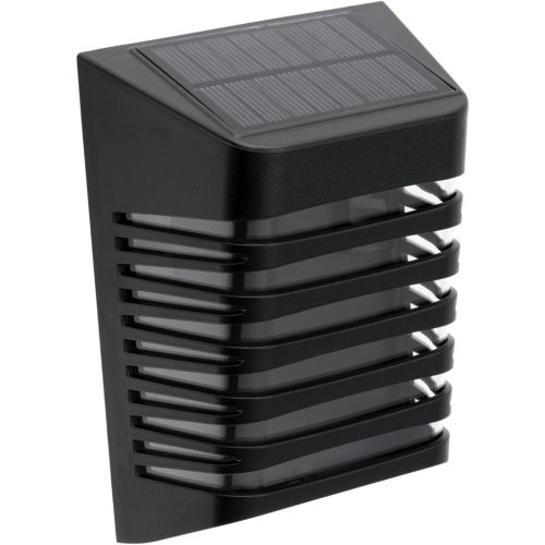 LED-es napelemes fali lámpa homlokzati lámpatest alkony érzékelővel 4000K IP64