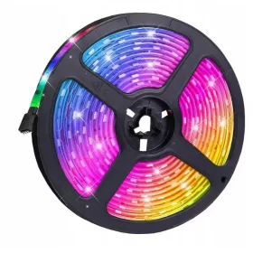   LED szalag SMD 5050 7.2W/m 30LED/m 12V Többszínű RGB IP20 5m Tekercs Ecolight