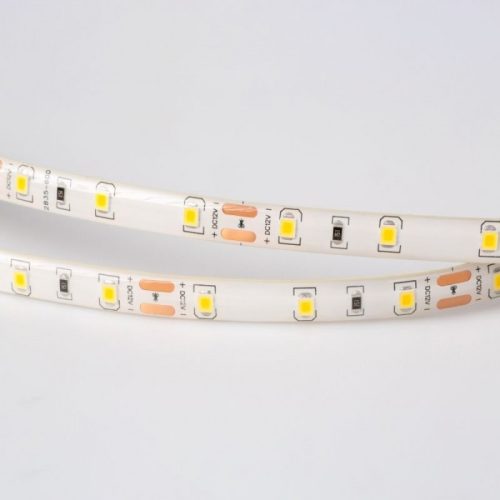 LED szalag SMD 2835 4.8W/m 300lm/m 60LED/m 12V 3000K Melegfényű IP63 Tekercs 5m Ecolight