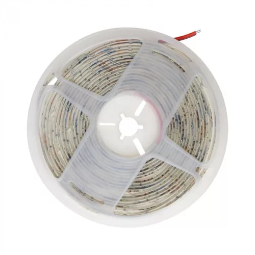 SMD LED szalag 2835 4.8W/m 300lm/m 60LED/m 12V 6500K hideg fehér IP63 5m tekercs Ecolight
