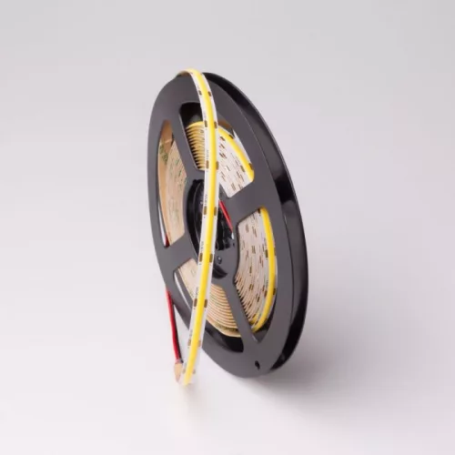 LED szalag COB 9W/m 990lm/m 480LED/m 12V 3000K Melegfényű IP20 Tekercs 5m Ecolight
