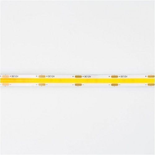 LED szalag COB 9W/m 990lm/m 480LED/m 12V 4000K Semleges IP20 Tekercs 50m Ecolight