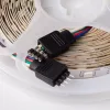 LED Szalag SMD 5050 7.2W/m 60LED/m Többszínű RGB IP20 5m Tekercs + Tápegység + Ecolight Távirányító