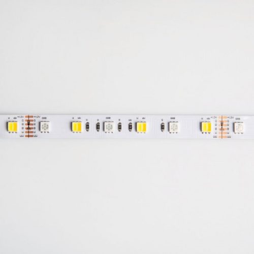 LED szalag SMD 5050 14.4W/m 60LED/m 12V 2700-6500K Többszínű RGB + változtatható CCT IP63 5m-es tekercs Ecolight