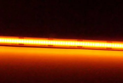 LED szalag COB szalag 12V 45W 2400LED NEON Narancs 8mm 5m
