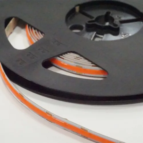 LED szalag COB 12V 45W 2400LED NEON Rózsaszín 8mm 5m