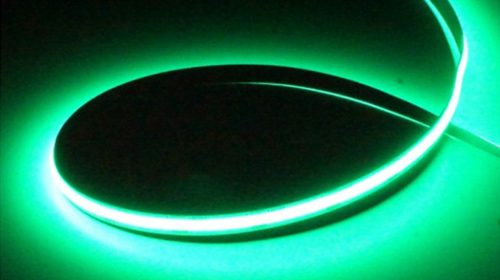 LED szalag 12V COB 45W 480LED 2835 Zöld 8mm 5m ECOLIGHT