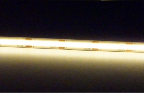 LED szalag 12V COB 35W 300LED 2835 Meleg 8mm 5m ECOLIGHT