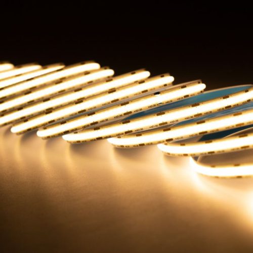 LED szalag 12V COB 35W 300LED 2835 Meleg 8mm 5m ECOLIGHT