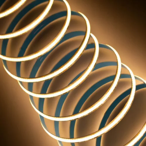 LED szalag COB 24V 45W 2400LED NEON Meleg 8mm 5m