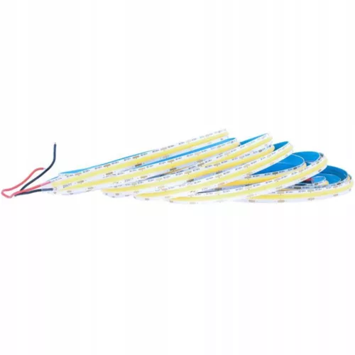 LED szalag COB 24V 45W 2400LED NEON Hideg 8mm 5m
