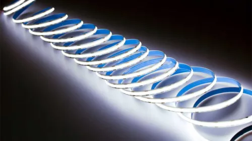 LED szalag COB 24V 45W 2400LED NEON Hideg 8mm 5m