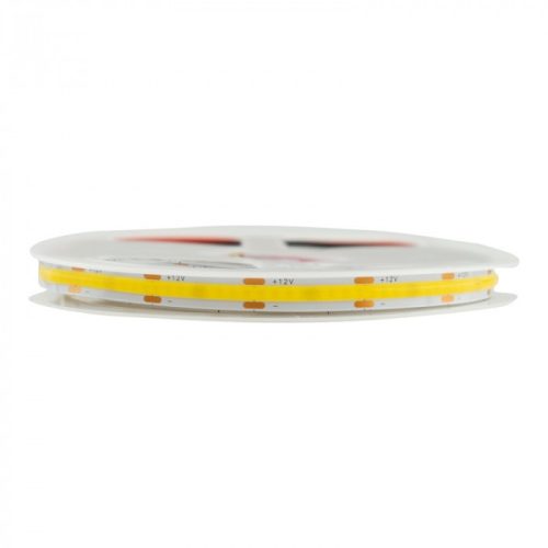LED szalag COB 10W/m 900lm/m 320LED/m 12V 4000K Semleges IP20 5m Tekercs Ecolight