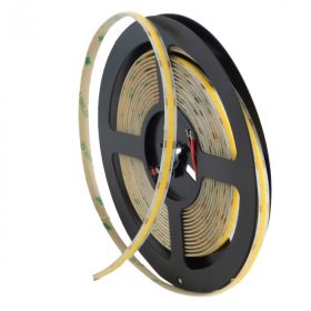   LED szalag COB 9W/m 990lm/m 480LED/m 12V 4000K Semleges CRI90 IP67 5m-es tekercs Ecolight