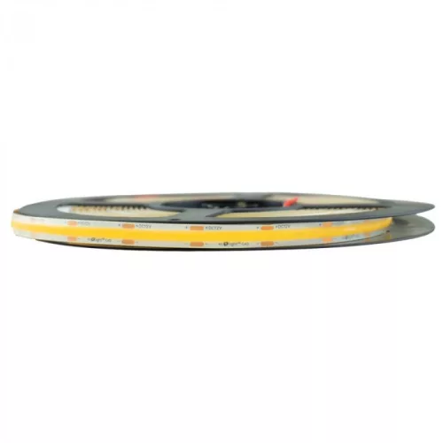 LED szalag COB 9W/m 990lm/m 480LED/m 12V 4000K Semleges CRI90 IP67 5m-es tekercs Ecolight