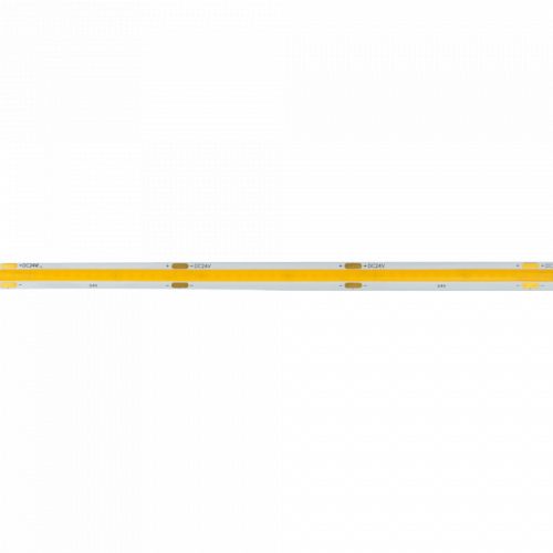 LED szalag COB 7W/m 630lm/m 320LED/m 24V 3000K Melegfényű IP20 Tekercs 5m Ecolight