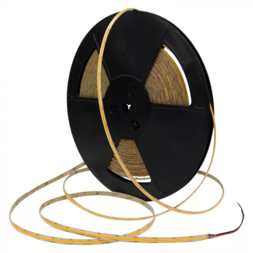 LED szalag COB 9W/m 1035lm/m 480LED/m 12V 4000K Semleges IP67 Tekercs 20m Ecolight