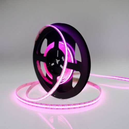 LED szalag COB 15W/m 810LED/m 12V Többszínű RGB IP20 5m Tekercs Ecolight