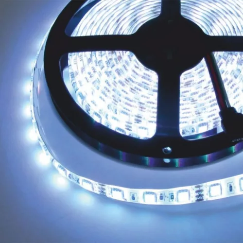 SMD LED szalag 2835 14.4W/m 800lm/m 60LED/m 12V 6500K hideg fehér IP63 5m tekercs Ecolight