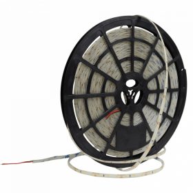   LED szalag SMD 2835 4.8W/m 300lm/m 60LED/m 12V 3000K Melegfényű IP63 Tekercs 25m Ecolight