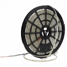   LED szalag SMD 2835 4.8W/m 300lm/m 60LED/m 12V 3000K Melegfényű IP63 Tekercs 25m Ecolight