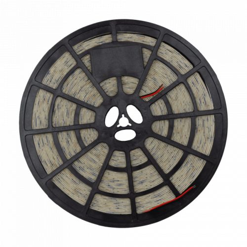 LED szalag SMD 2835 4.8W/m 300lm/m 60LED/m 12V 3000K Melegfényű IP63 Tekercs 25m Ecolight